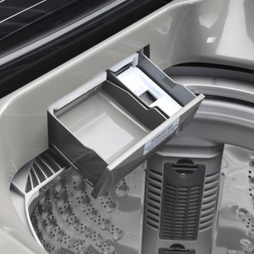 display image 6 for product Geepas Fully Automatic Top Loader Washing Machine 10kg - Auto-Imbalance, Gentle Fabric Care, Fuzzy Logic, Child Lock, Stainless Steel Drum | 1 Year Warranty