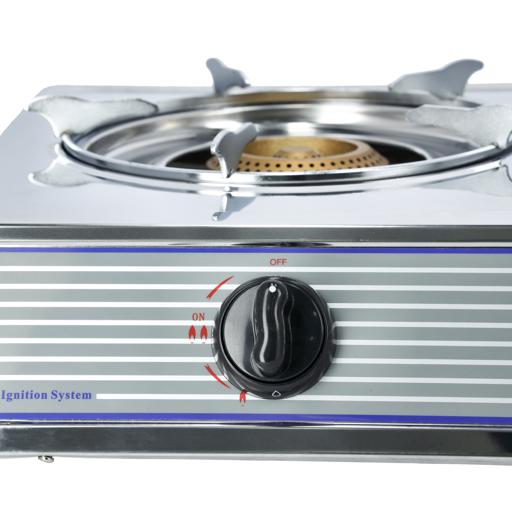 Stainless Steel Double Gas Burner