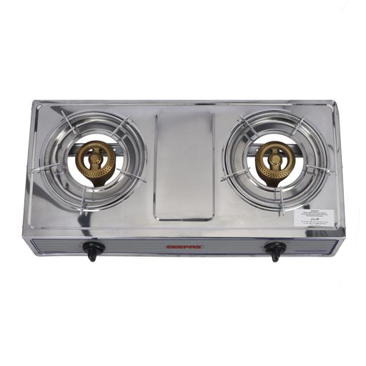 display image 8 for product Stainless Steel Double Gas Burner 1x1