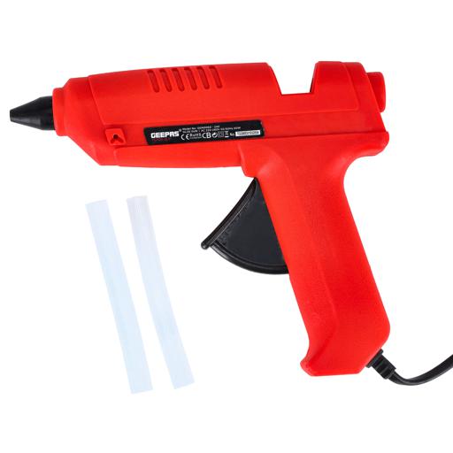 Glue Gun,60W, Includes 2pcs Glue Sticks, GGN0060-240 - Fast Heating Mini Glue Gun, Hot Melt Glue Gun Kit Suitable for Children Do School Heating Arts, DIY Art, Home Repair, Wood, Glass, Card, Plastic hero image