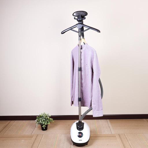 display image 1 for product Garment Steamer, 1580W Vertical Steamer, GGS25022 | Portable, Fast Heat Clothes Steamer | Dual Steam Levels | 1.5L Large Water Tank | Perfect for All Types Of Clothes