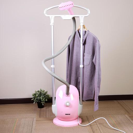 display image 3 for product Geepas 1800W Garment Steamer - Auto Off Adjustable Poles, 3 Steam Levels, Overheat & Thermostat Protection, 1.7L Water Tank, 45s Heat Time | 2-Year Warranty