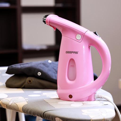 display image 2 for product Geepas Garment Steamer - Portable Travel Steamer, 160ml Tank, Overheat Protection, Handheld Fabric Steamer | Fast Heat-up Powerful | Ideal for Home and Travel