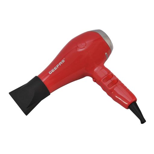 display image 5 for product Geepas 1500W Hair Dryer - 2-Speed Strong Wind & 3 Heat Settings with Cool Shot Function For Frizz-Free Shine Hairs | Overheat Protected | 2 Years Warranty