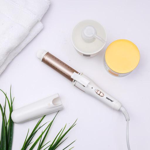 display image 1 for product 2-in-1 Wet & Dry Hair Curling Iron, Straightener, GH8686 | 360° Swivel Cord Curler and Straightener | Women's Multi Style Hair Curler & Straightener for All Types of Hair