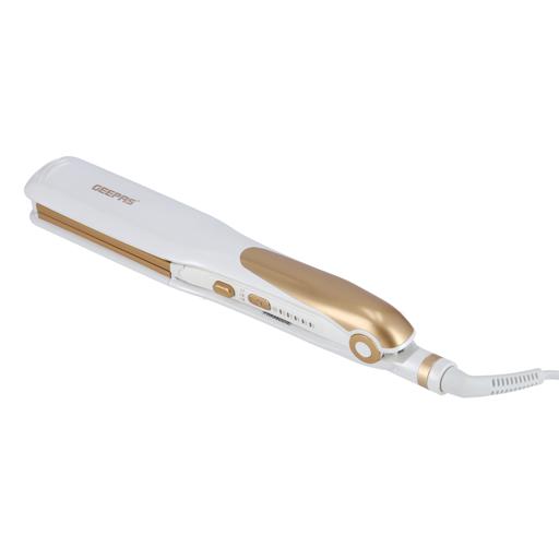 display image 8 for product Geepas 2 In 1 Ceramic Hair Straightener -  Neo Wave, Auto Adjustable Temperature &  360 Degree Swivel Cord | Ideal for Long & Short Hairs | 2 Years Warranty