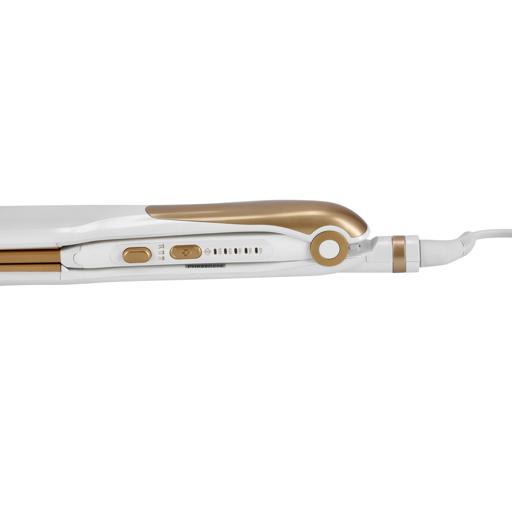 display image 9 for product Geepas 2 In 1 Ceramic Hair Straightener -  Neo Wave, Auto Adjustable Temperature &  360 Degree Swivel Cord | Ideal for Long & Short Hairs | 2 Years Warranty