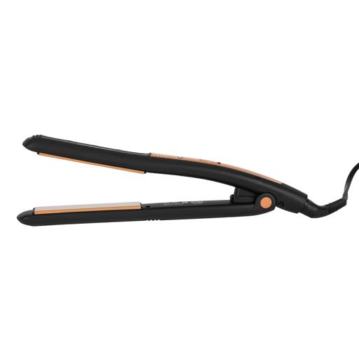 display image 21 for product Geepas Hair Straightener With Ceramic Plates, Gold And Black