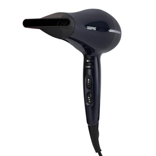 display image 8 for product Geepas GHD86007 2000W  Ionic Hair Dryer - Professional Conditioning Hair Dryer for Frizz Free Styling with Concentrator - 2-Speed & 3 Temperature Settings, Cool Shot Function  Powerful | 2-Years Warranty