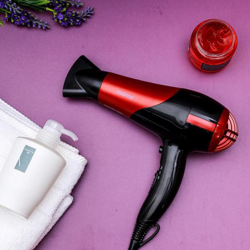 display image 3 for product Geepas 2200W Hair Dryer & Hair Straightener - 2 Speed & 2 Heat Setting with Cool Shot Function | Ceramic Coating Plates | Ideal for Short /Long Hairs