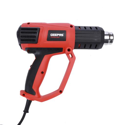 Geepas GHG2021-240 Hot Air Gun - Variable Temperature Control with 3-Temp Settings with Overload Protection for Crafts, Shrinking PVC, Stripping Paint & More hero image