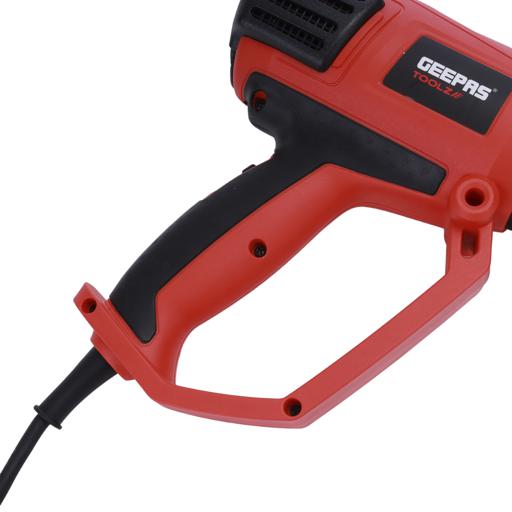 display image 3 for product Geepas GHG2021-240 Hot Air Gun - Variable Temperature Control with 3-Temp Settings with Overload Protection for Crafts, Shrinking PVC, Stripping Paint & More