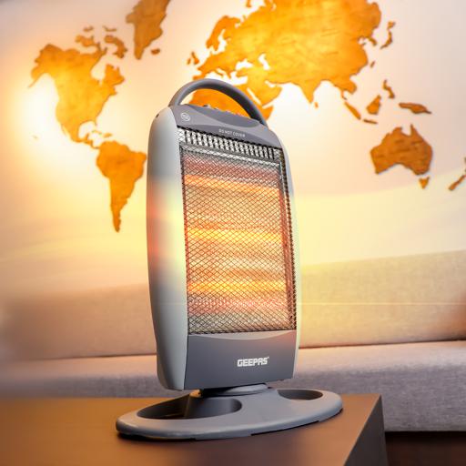Halogen Heater/3Heat Setng/Oscltation1x3