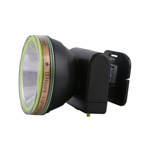 display image 6 for product Geepas Rechargeable Water Proof LED Head Lamp – 15 Hours Working Time with 4000 mah Battery, Adjustable Headband | Ideal for Trekking, Camping, Construction Site