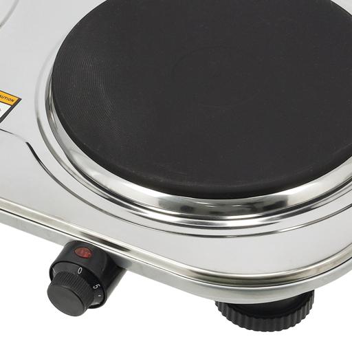 display image 8 for product Stainless Steel Double Hot Plate 2500W