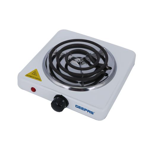 Geepas 1000W Single Hot Plate for Flexible & Precise Table Top