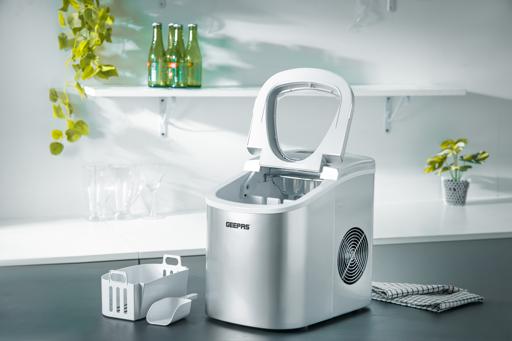 display image 15 for product Portable Automatic Ice Maker, 12Kg in 24hrs, GIM63015UK | Two Sizes Ice Cube | Auto Shut Off | Portable Ice Maker | Electric Ice Maker for Home/ Kitchen/ Office/ Bar/ Party