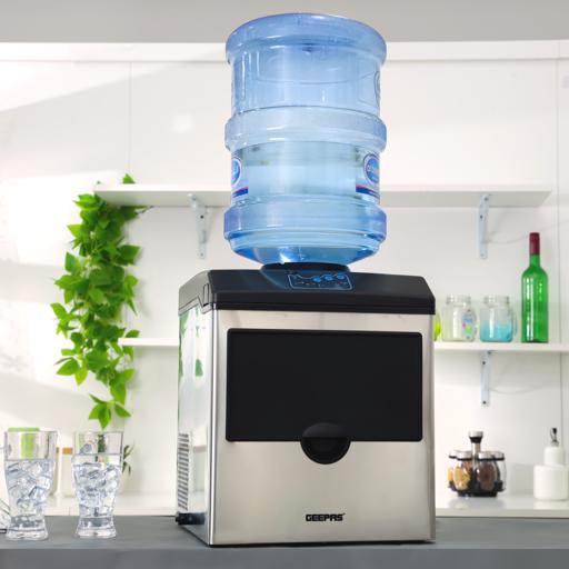 5 gallon water dispenser with hot sale ice maker