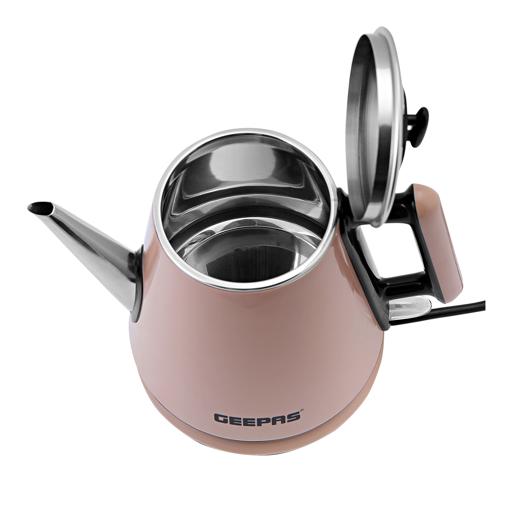 copper coloured electric kettle