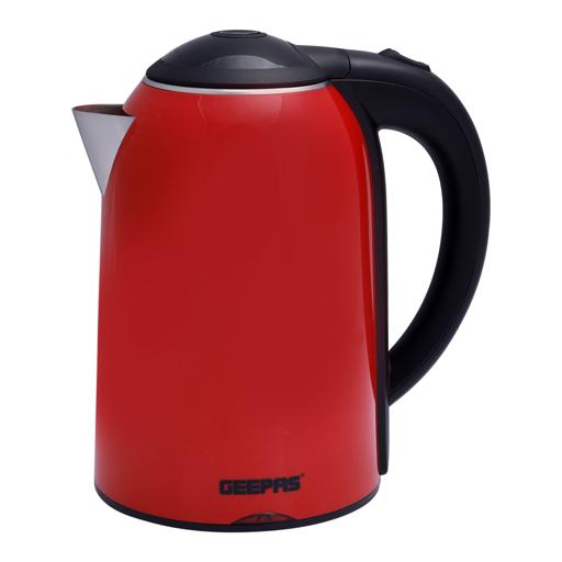 1.7 L Stainless Steel Double Wall Electric Kettle 2200w Carbon Fiber 220V