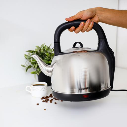 display image 3 for product Geepas Stainless Steel Electric Kettle, 4.2L