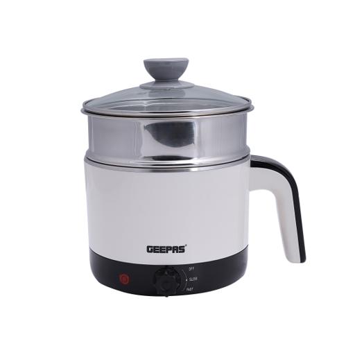 display image 7 for product Double Layer Multi-function Kettle, 360° Rotation, GK38026 | SUS 304 Inner & Plastic Outer | 2 Speed Setting | Boil Dry Protection | Multi-Function Kettle for Cooking Eggs, Noodles, Etc