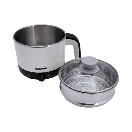 display image 9 for product Double Layer Multi-function Kettle, 360° Rotation, GK38026 | SUS 304 Inner & Plastic Outer | 2 Speed Setting | Boil Dry Protection | Multi-Function Kettle for Cooking Eggs, Noodles, Etc