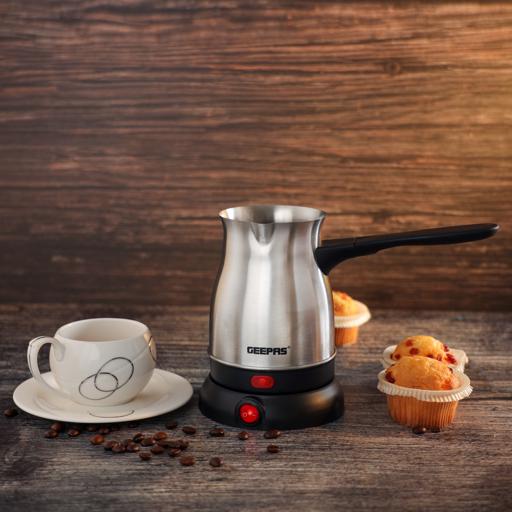 Automatic Turkish Coffee Maker Machine Cordless Electric Coffee Pot Food  Grade Moka Coffee Kettle Portable Travel -600W - AliExpress