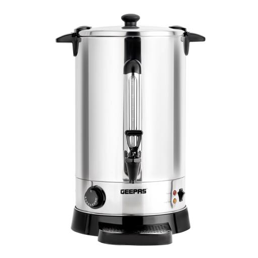 display image 0 for product Stainless Steel Electric Kettle, 15L Tap Kettle, GK5219 | Hot Water Dispenser with Automatic Temperature Control | Indicator Lights | Perfect for Tea, Coffee, Soup