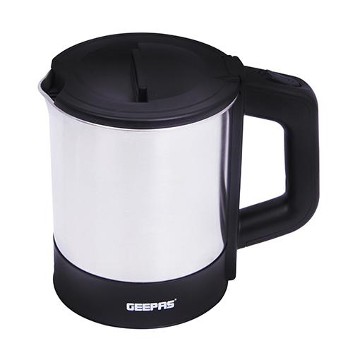 display image 7 for product Geepas GK5418 1350W Travel Electric Kettle - Stainless Steel Housing, Boil-Dry & Overheat Protection |Boiler for Hot Water, Tea & Coffee | 1.0L | 2 Year Warranty