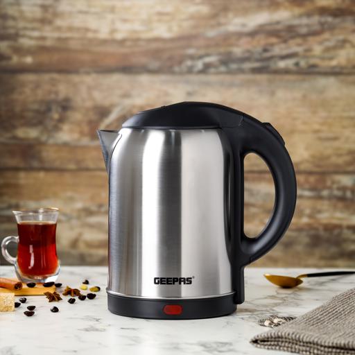 display image 9 for product Electric Kettle | 1.8 L | Stainless Steel | 1500 W