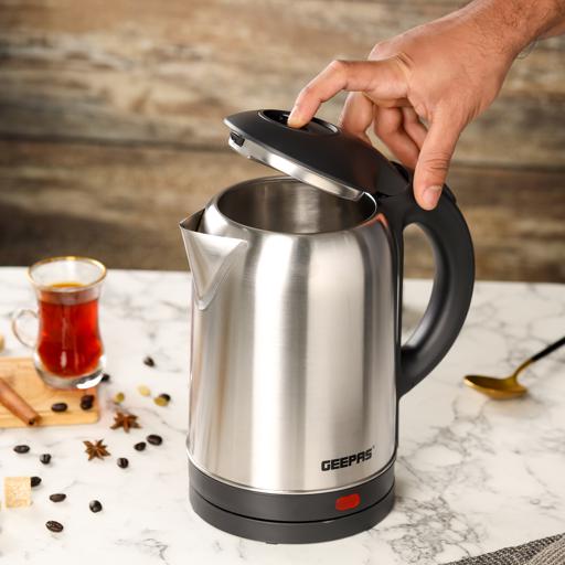 display image 8 for product Electric Kettle | 1.8 L | Stainless Steel | 1500 W