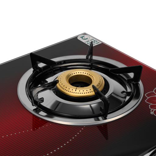 display image 13 for product Triple Burner Gas Cooker - Tempered Glass | Geepas