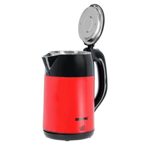 display image 13 for product Geepas GK6138 1500W 1.8L Electric Kettle - Stainless Steel Inner, Boil Dry Safety & Auto Shut Off | Heats up Quickly & Easily Boil Water, Tea & Coffee | 2 Year Warranty