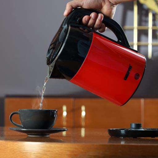 display image 8 for product Geepas GK6138 1500W 1.8L Electric Kettle - Stainless Steel Inner, Boil Dry Safety & Auto Shut Off | Heats up Quickly & Easily Boil Water, Tea & Coffee | 2 Year Warranty