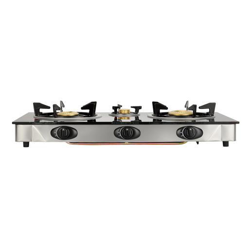 display image 17 for product 3-Burner Gas Cooker | Stainless Steel frame |  2 years Of Manufacturer Warranty - Geepas