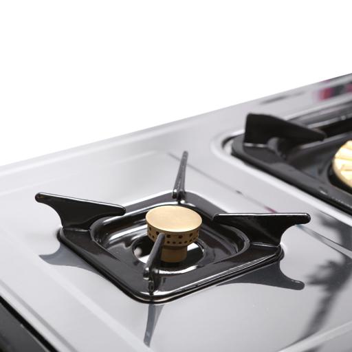 display image 6 for product Stainless Steel Gas Cooker with 3 Burners