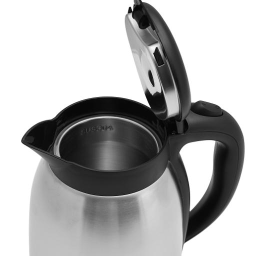 display image 5 for product Stainless Steel Kettle, Double Shell Structure, GK5459 | 1.5L Boil Dry Protection Kettle | Automatic Cut Off | Hidden Heating Element | 360° Cordless Jug Kettle