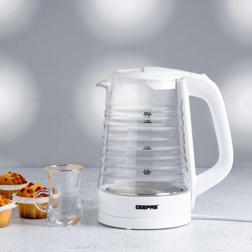 Buy Geepas Electric Glass Kettle Online in UAE Wigme
