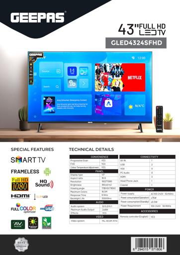 display image 11 for product 43" FHD LED Smart TV