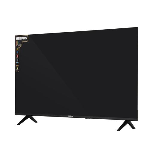 display image 1 for product Geepas 43" Smart LED TV, TV with Remote Control, GLED4328SXHD | HDMI & USB Ports, Head Phone Jack, PC Audio In | Wi-Fi, Android 9.0 with E-Share | YouTube, Netflix, Amazon Prime