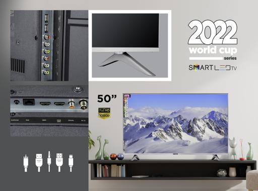 display image 9 for product 43" Smart LED TV, TV with Remote Control, GLED4328SXHD | HDMI & USB Ports, Head Phone Jack, PC Audio In | Wi-Fi, Android 9.0 with E-Share | YouTube, Netflix, Amazon Prime