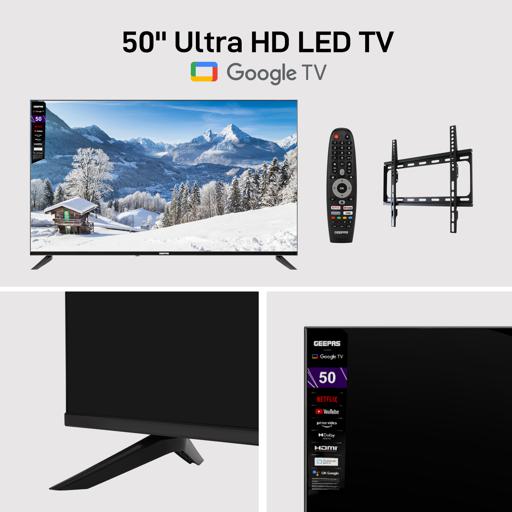 display image 5 for product Geepas 50'' 4K UHD, Google  Smart LED TV