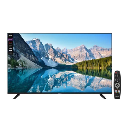 Geepas 55'' 4K UHD, Google, Smart LED TV hero image