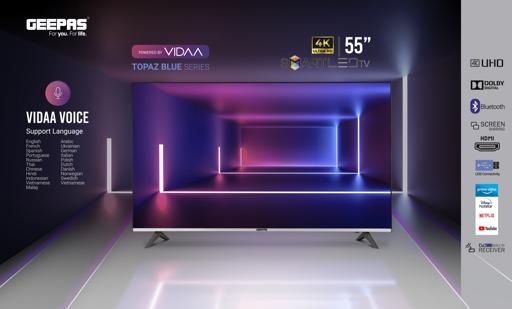 display image 5 for product Geepas 55" UHD 4K Smart LED TV VIDAA
