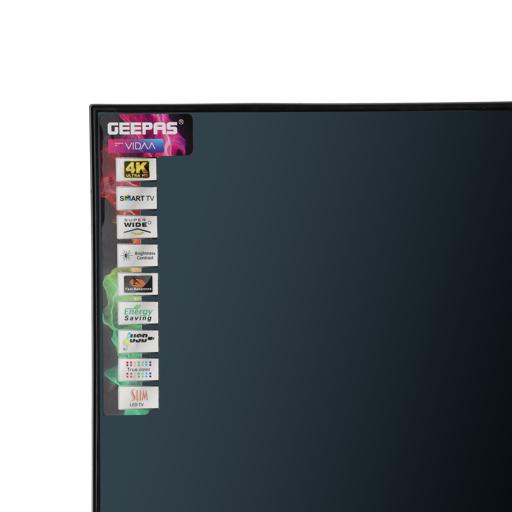 display image 16 for product Geepas 55" UHD 4K Smart LED TV VIDAA