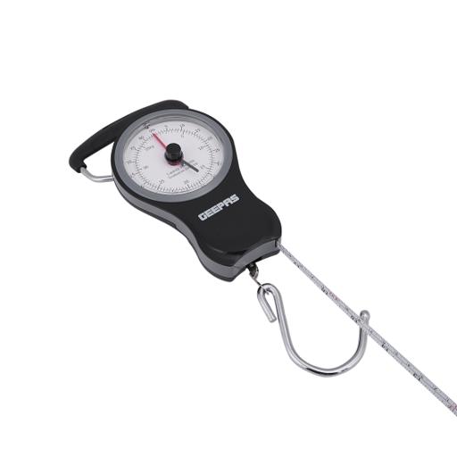 display image 4 for product Geepas GLS46510 Portable Scale - Hanging Scale Luggage Fishing Balance Pocket Crane 38 kg | Mechanical Luggage Scales with Double Pointer & 1M Tape