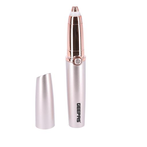 Geepas GLS86040 Eyebrow Trimmer - Eyebrow Trimmer for Women, USB Charging Cable, ON/OFF Switch, Eyebrow Epilator for Women, Led Indicator, Eyebrow Remover hero image