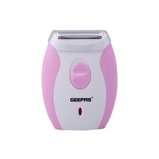 Geepas GLS8691 Lady Shaver - Rechargeable Portable Hair Remover Electric Trimmer Epilator for Face, Eyebrow, Legs Bikini Line Ladies Shaver- Wet & Dry Use hero image
