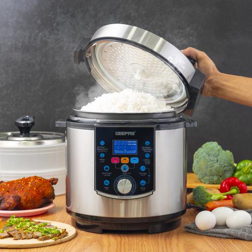 Buy Geepas Electric Rice Cooker, 10L Online in UAE - Wigme